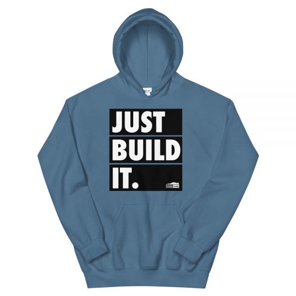 Just Build It Unisex Hoodie - Image 3