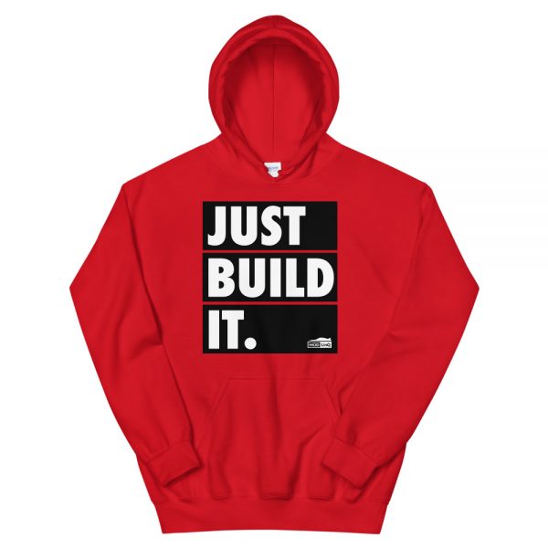 Just Build It Unisex Hoodie - Image 2